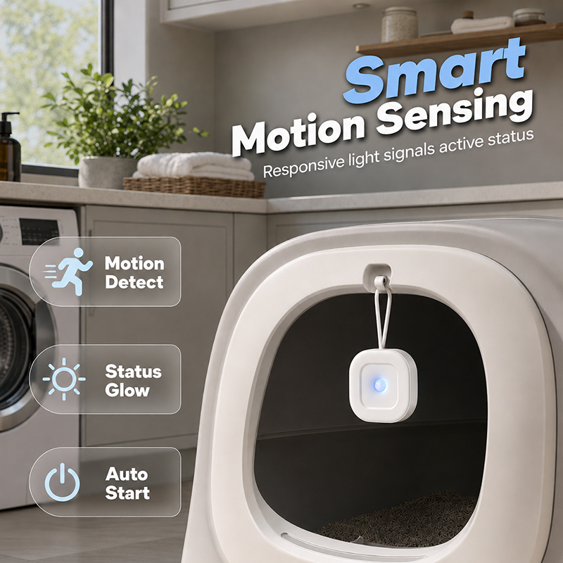 Smart Pet Odor Eliminator with Hanging Strap