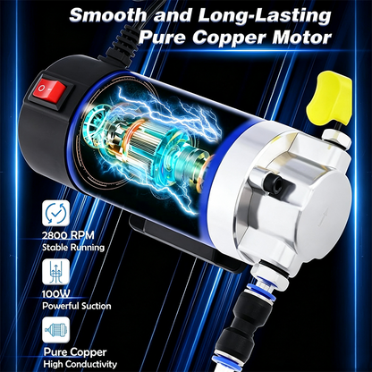 📢📢50% OFF !! ⏰2026 Sale — Over 12,200 Sold!🔧Portable Engine Oil Transfer Pump – Handy Maintenance Tool ✨