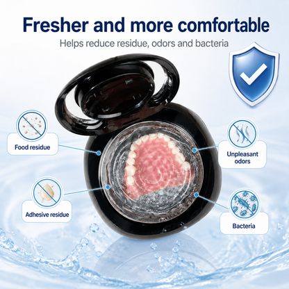 UV-C Ultrasonic Denture Cleaner – For fresher, cleaner dentures in just 5 minutes