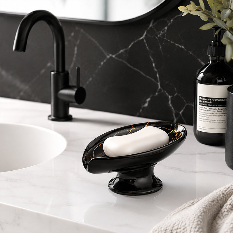 ⏳Limited-time 50% off⏰Ceramic Self-Draining Leaf Soap Dish🧼