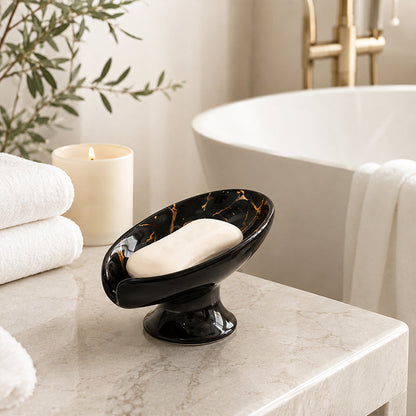 ⏳Limited-time 50% off⏰Ceramic Self-Draining Leaf Soap Dish🧼