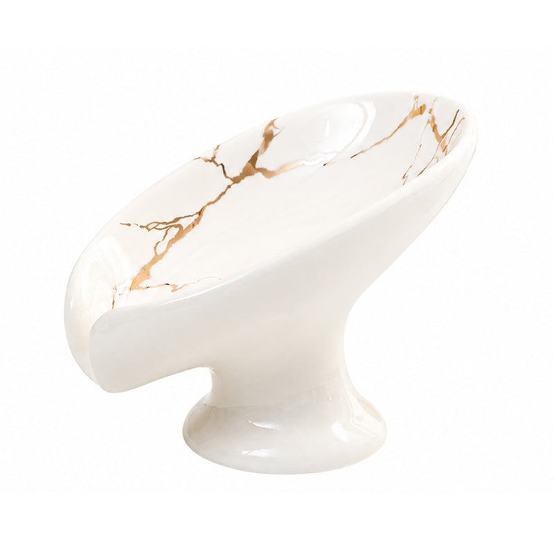 ⏳Limited-time 50% off⏰Ceramic Self-Draining Leaf Soap Dish🧼