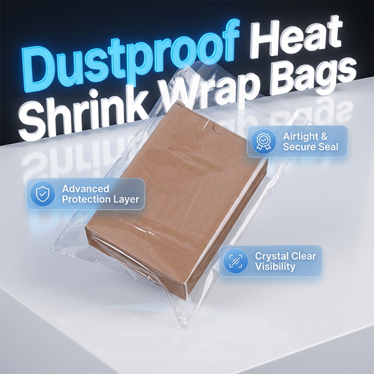 🔥Limited Time Promotion 50% OFF🔥Clear Heat Shrink Wrap Bags for Dustproof Packaging