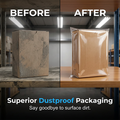 🔥Limited Time Promotion 50% OFF🔥Clear Heat Shrink Wrap Bags for Dustproof Packaging