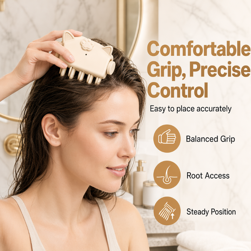 💎📢📢 50% OFF !! ⏰💨💇 Wireless Heated Volumizing Root Lift Clip, Portable Travel Hair Styling Tool for Flat Fine Hair