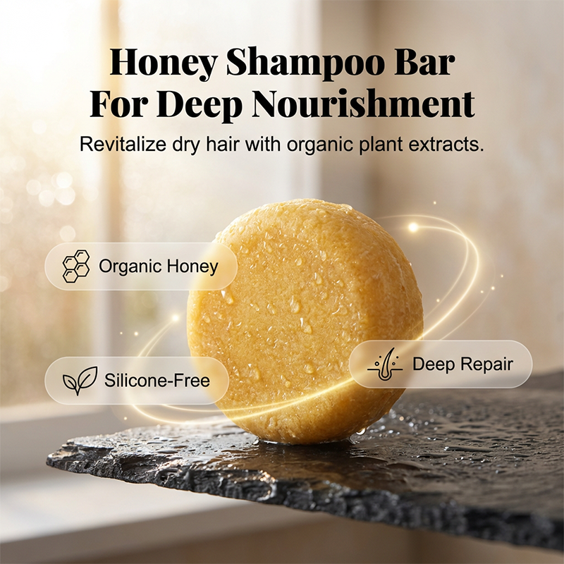Honey Moisturizing Hair Shampoo Bar