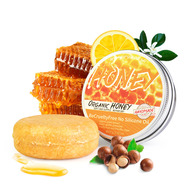 Honey Moisturizing Hair Shampoo Bar