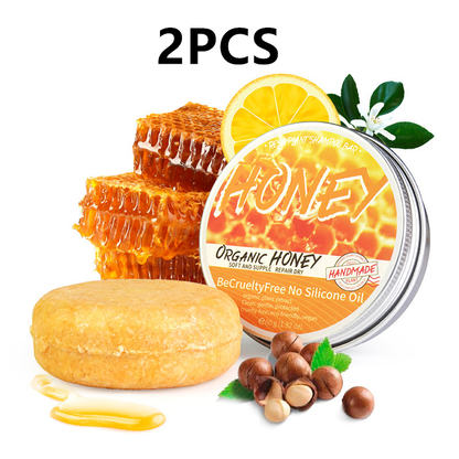 Honey Moisturizing Hair Shampoo Bar
