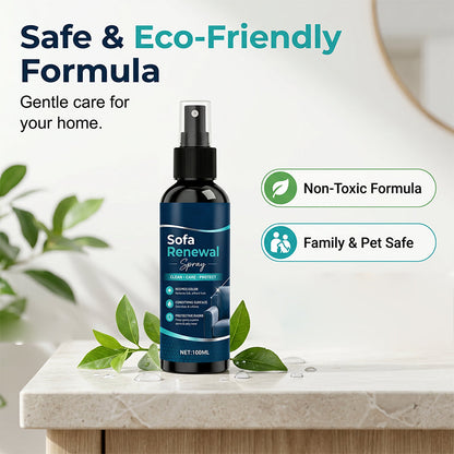 🥳2026 HOT SALE🥳💞50K+ SOLD!🧴🛡️ 50% OFF! Sofa Renewal Spray – Deep conditions & softens, prevents cracks. Creates invisible shield against spills & stains. Works on sofas, chairs & ottomans! 🌟✨