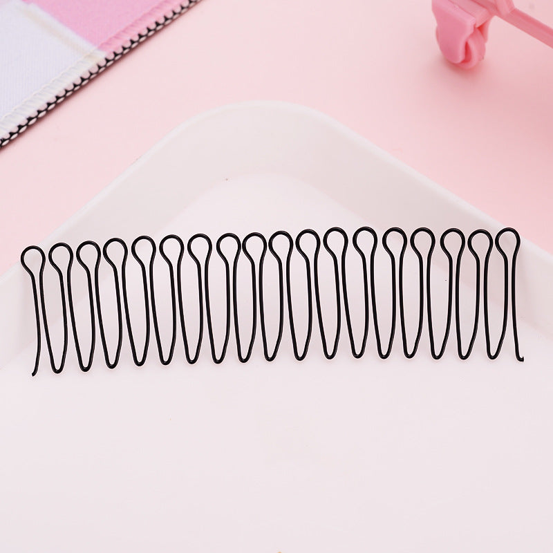 🥳2026 HOT SALE🥳💞50K+ SOLD!💇‍♀️✨ Flexible Invisible Hair Comb—invisible, flexible, and non-slip—instantly creates a perfectly secure hold! 🌟