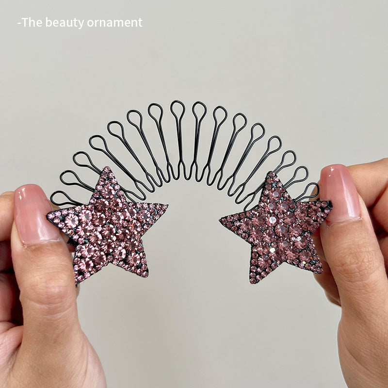 🥳2026 HOT SALE🥳💞50K+ SOLD!💇‍♀️✨ Flexible Invisible Hair Comb—invisible, flexible, and non-slip—instantly creates a perfectly secure hold! 🌟