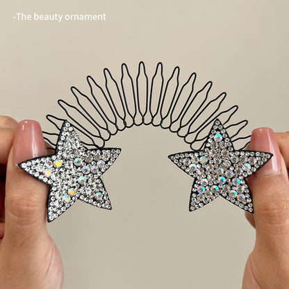 🥳2026 HOT SALE🥳💞50K+ SOLD!💇‍♀️✨ Flexible Invisible Hair Comb—invisible, flexible, and non-slip—instantly creates a perfectly secure hold! 🌟