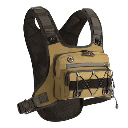 Chest Bag Hydration Ready Cycling Vest Pack for Men