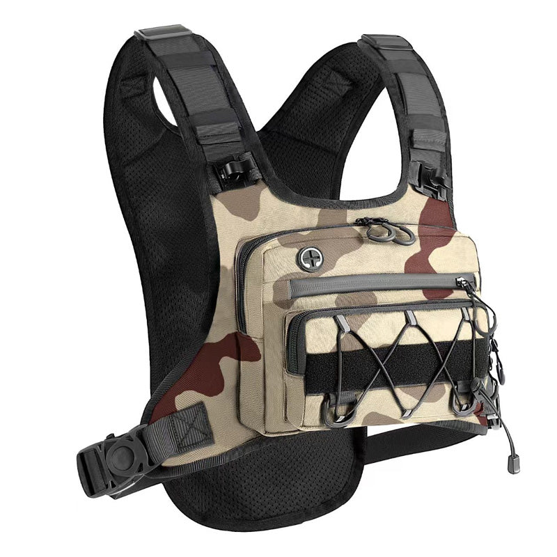Chest Bag Hydration Ready Cycling Vest Pack for Men