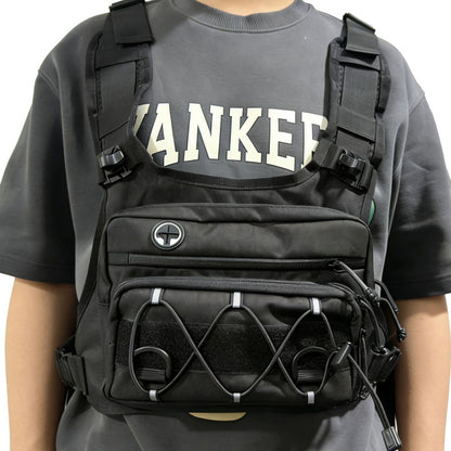 Chest Bag Hydration Ready Cycling Vest Pack for Men
