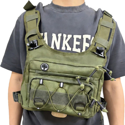 Chest Bag Hydration Ready Cycling Vest Pack for Men