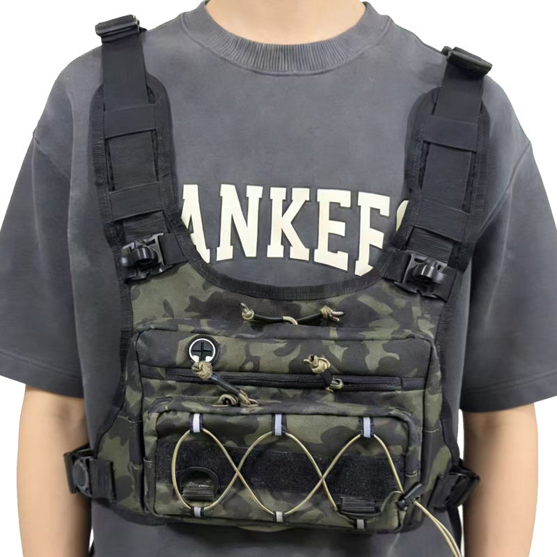 Chest Bag Hydration Ready Cycling Vest Pack for Men