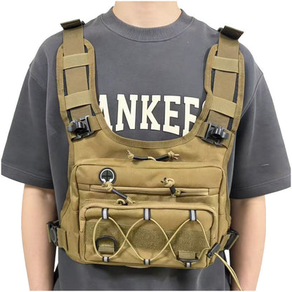 Chest Bag Hydration Ready Cycling Vest Pack for Men