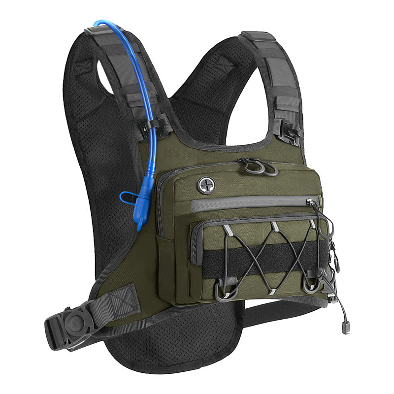 Chest Bag Hydration Ready Cycling Vest Pack for Men