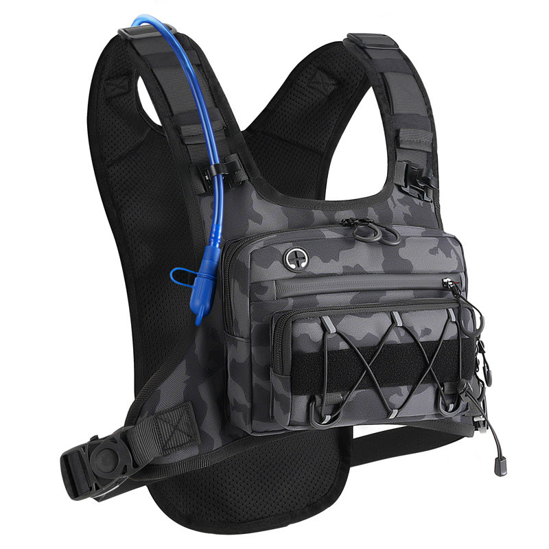 Chest Bag Hydration Ready Cycling Vest Pack for Men