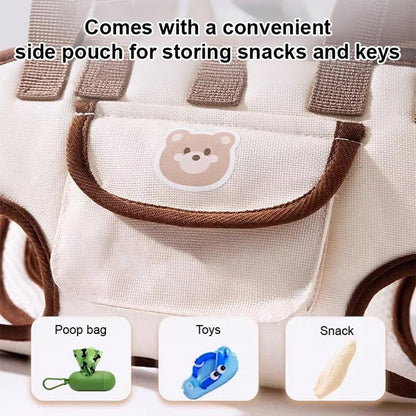 🐾 LIMITED-TIME 49% OFF! 🎒 Portable Breathable Pet Carrier Sling & Backpack – 2-in-1, Padded Strap, Adjustable 🚶