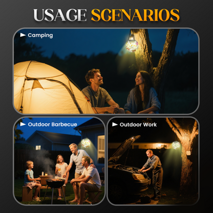 🔥Last Day 49% OFF -Iron Art Solar Hanging Light