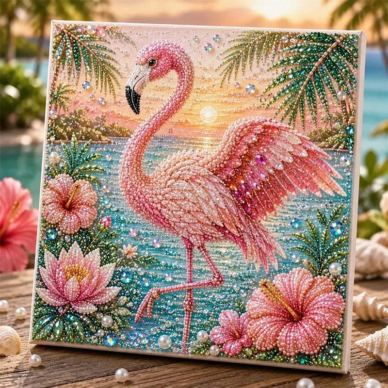 🏆 Last Day Special Price🦉💛 Highland Cow Pearl Art DIY Kit – Relaxing DIY Craft to Create Stunning Coastal Artwork (📦Buy 4 Free Shipping)