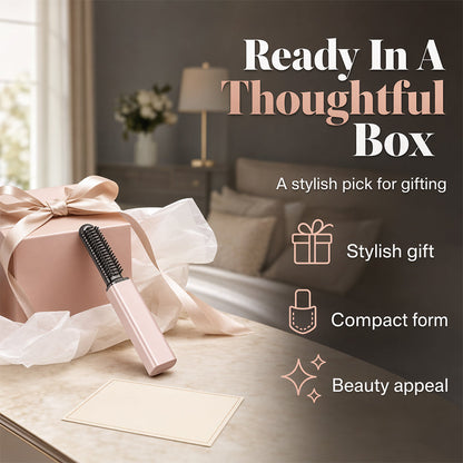 💇 Cordless Mini Bang Styling Comb