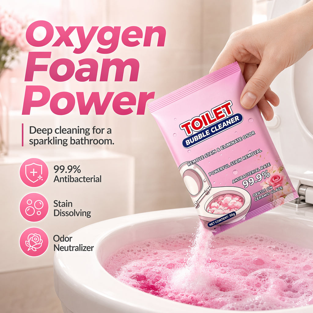 Toilet cleaning powder