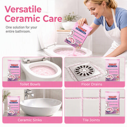Toilet cleaning powder