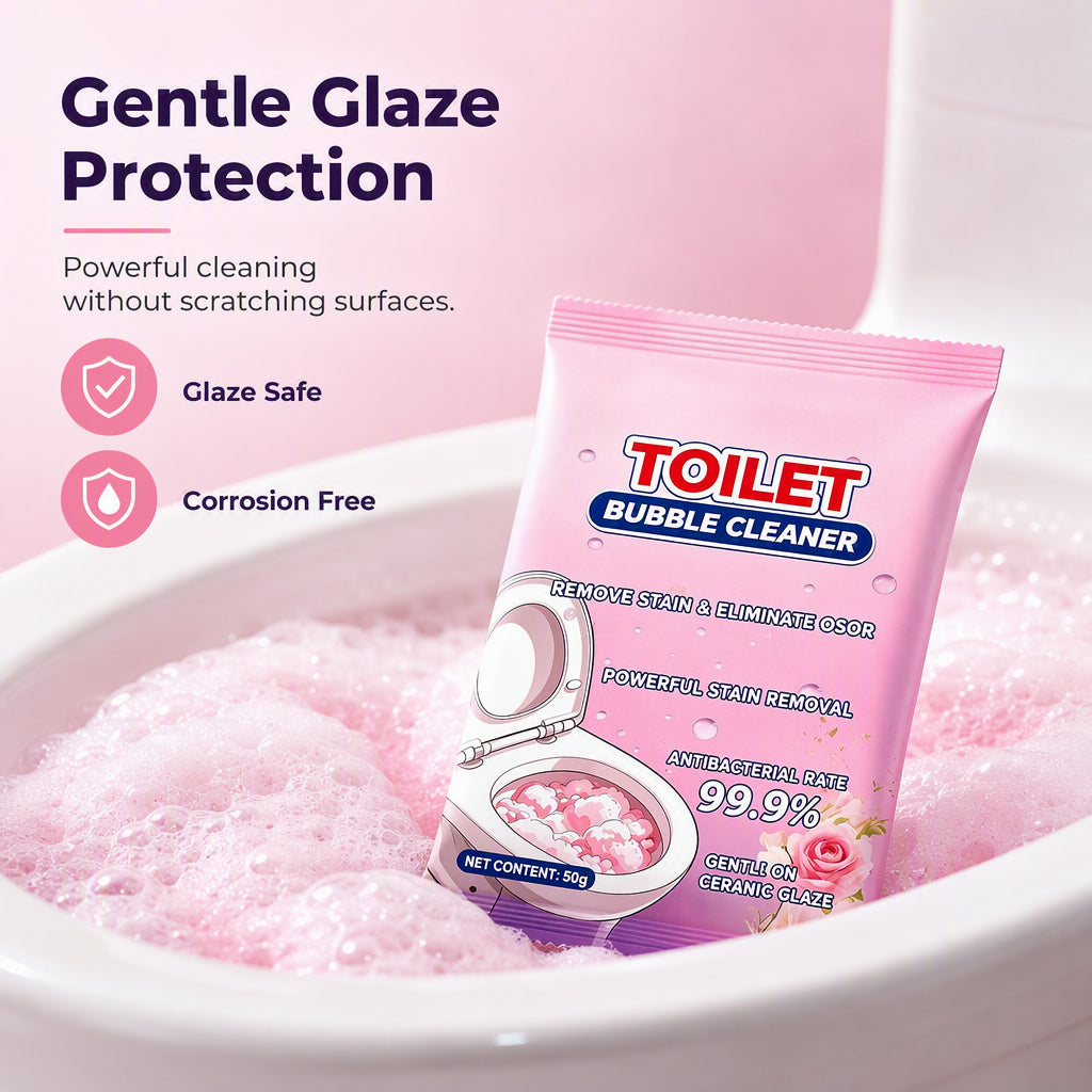 Toilet cleaning powder