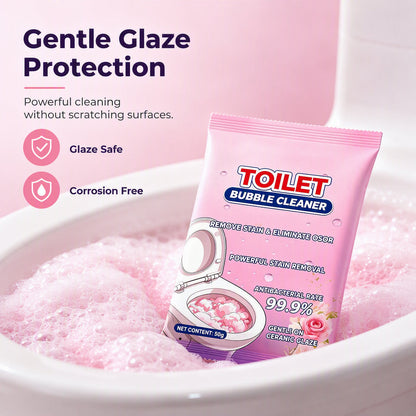 Toilet cleaning powder