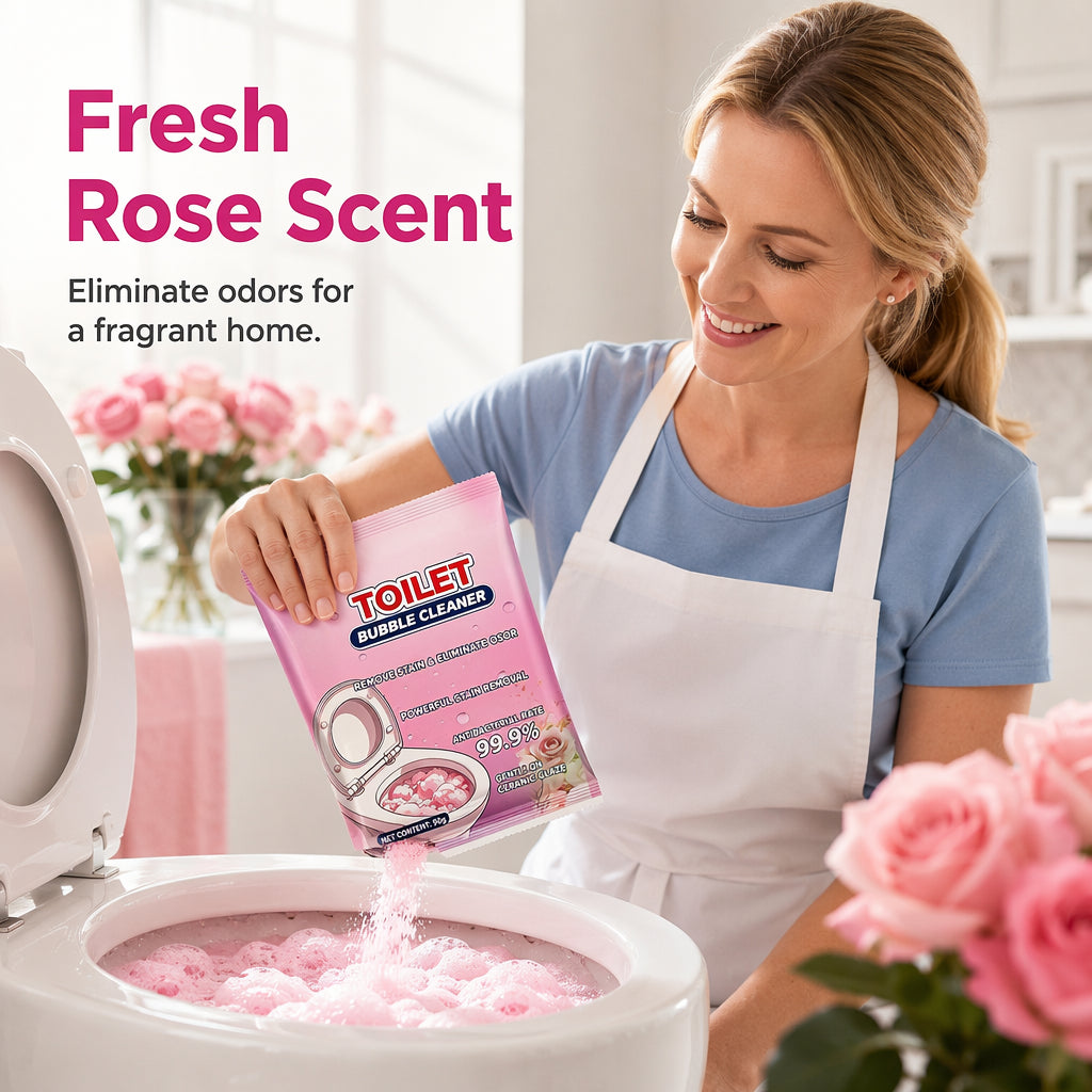 Toilet cleaning powder