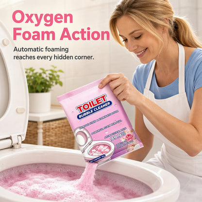 Toilet cleaning powder
