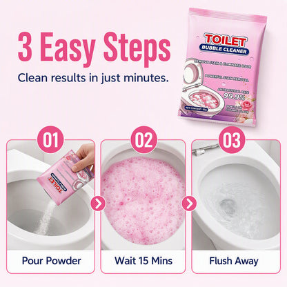 Toilet cleaning powder