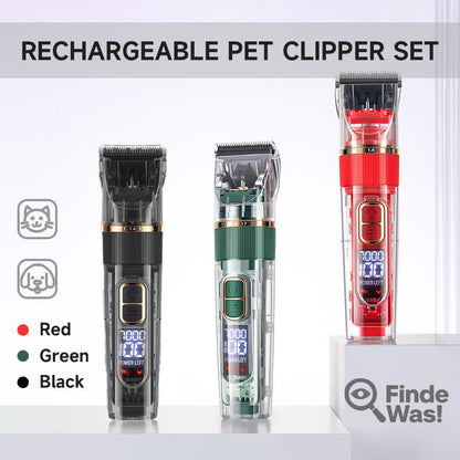 📢50% OFF! ⏰ Groom in Peace – Ultra-Quiet Clipper Even Sensitive Pets Love! 🐾✨