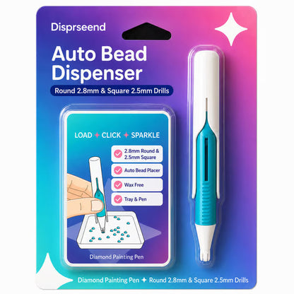 ❄️Summer Sale: 55% off! 💎Automatic diamond painting applicator pen – Place stones faster without constant wax refills.