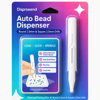 ❄️Summer Sale: 55% off! 💎Automatic diamond painting applicator pen – Place stones faster without constant wax refills.
