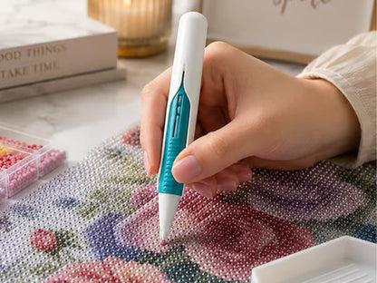 ❄️Summer Sale: 55% off! 💎Automatic diamond painting applicator pen – Place stones faster without constant wax refills.
