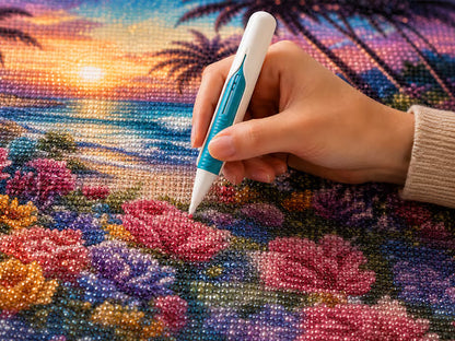 ❄️Summer Sale: 55% off! 💎Automatic diamond painting applicator pen – Place stones faster without constant wax refills.