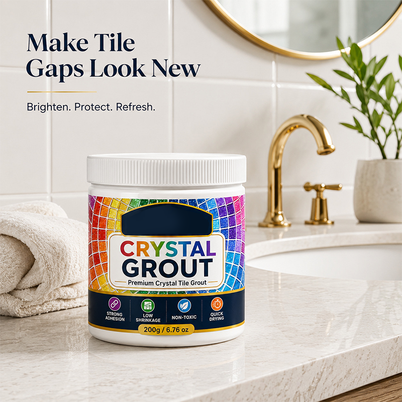 🥳2026 HOT SALE🥳💞50K+ SOLD!🛁💧 50% OFF! Mould‑Proof Tile Grout – Waterproof, stain‑resistant & crack‑proof🌟💪