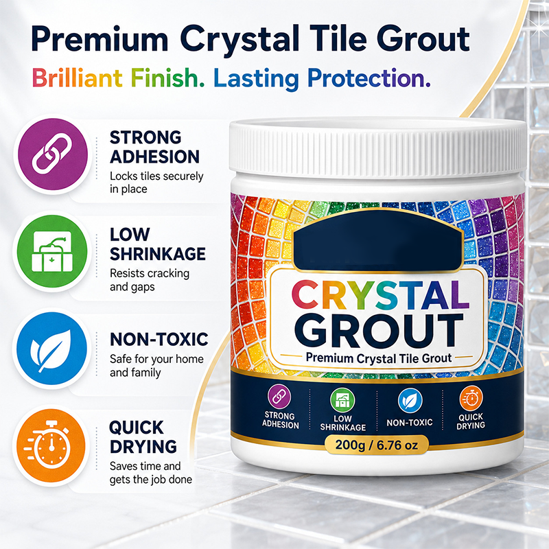 🥳2026 HOT SALE🥳💞50K+ SOLD!🛁💧 50% OFF! Mould‑Proof Tile Grout – Waterproof, stain‑resistant & crack‑proof🌟💪