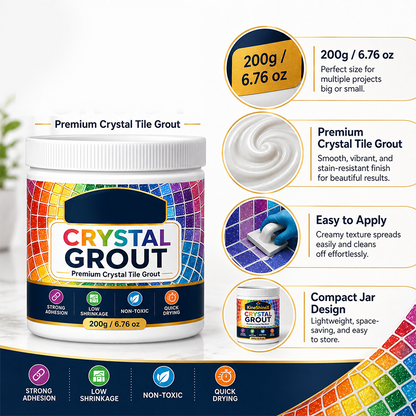 🥳2026 HOT SALE🥳💞50K+ SOLD!🛁💧 50% OFF! Mould‑Proof Tile Grout – Waterproof, stain‑resistant & crack‑proof🌟💪