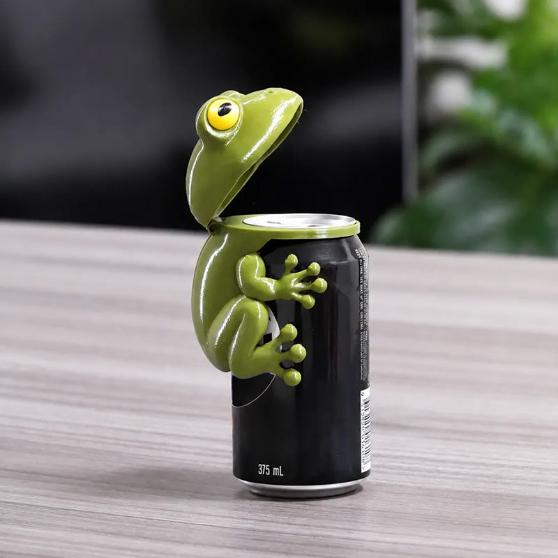 Cute Frog Can Topper