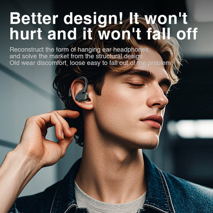 ⏳🔥LIMITED-TIME 50% OFF! ⏰Ear-Hook AI Translation Bluetooth Earphones