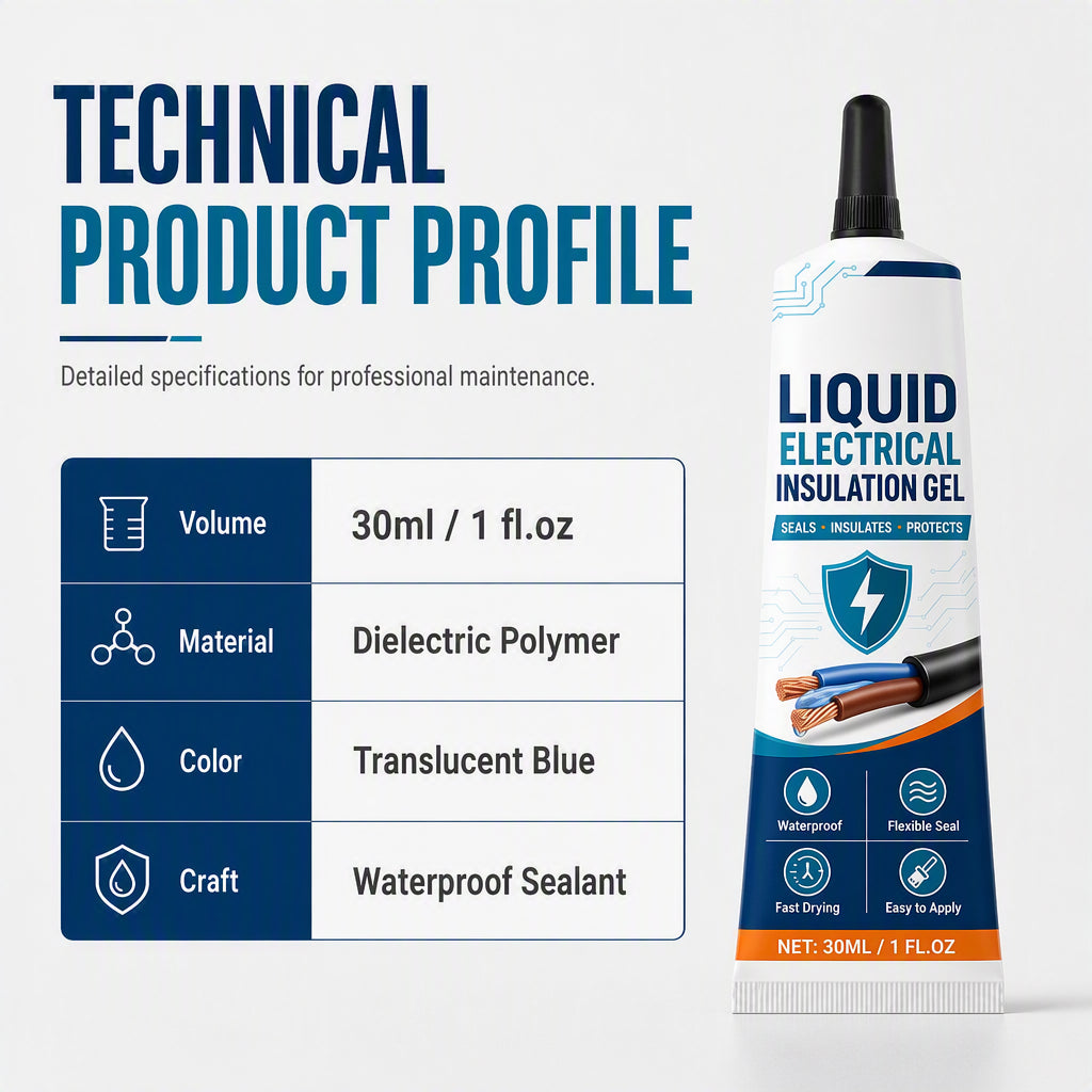 🔥Liquid Electrical Insulation Gel, Helps Seal & Insulate Joints, IP68, for Indoor & Outdoor 🔌