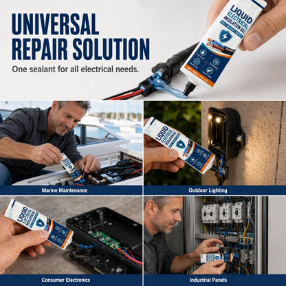 🔥Liquid Electrical Insulation Gel, Helps Seal & Insulate Joints, IP68, for Indoor & Outdoor 🔌