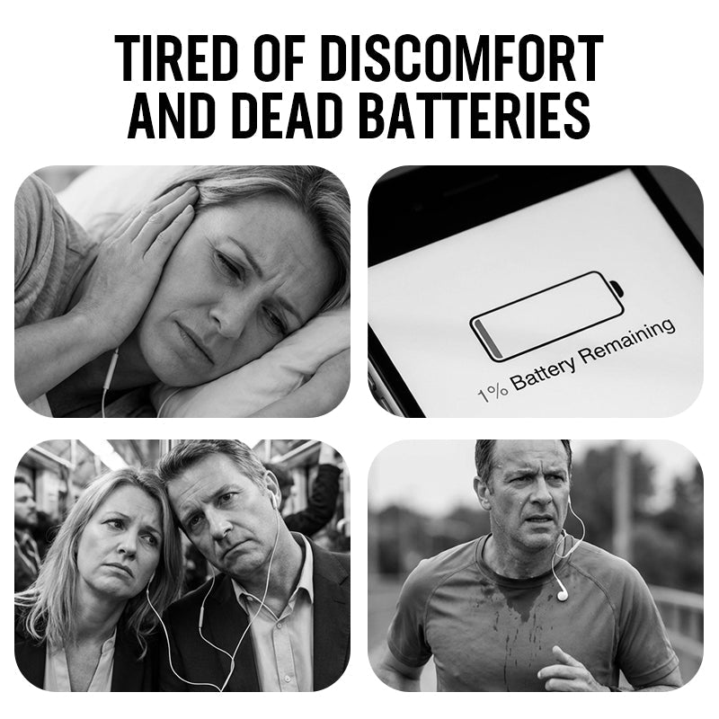 ⏳Time-Limited Special⏰Bluetooth 6.0 Earbuds – 96H Playtime, 2-in-1 Design & AI Noise Reduction 🎵