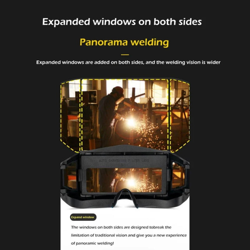 ⏳ Time-Limited 50% Off 🔥 Auto-Dimming Welding Safety Glasses — Solar Powered & Anti-Glare 👀