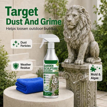 🥳2026 HOT SALE🥳💞50K+ SOLD!🧼Powerful Garden Sculpture Cleaner Spray